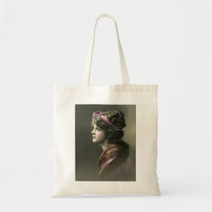 Tote Bag femme victorienne expression d'espoir