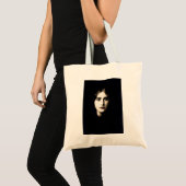 Tote Bag femme victorienne hantant, regard, crue (Devant (produit))