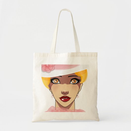 Tote Bag Femme vintage Flapper (Devant)
