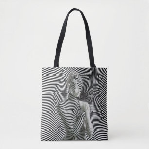 Tote Bag Femme zébrée