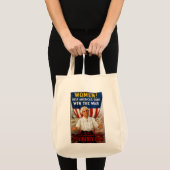 Tote Bag Femmes ! Aider les fils américains (Devant (produit))