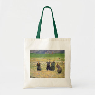 Tote Bag Femmes baignant Dieppe par Paul Gauguin