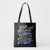 Tote Bag femmes bien conduites (Devant)