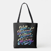 Tote Bag femmes bien conduites (Dos)
