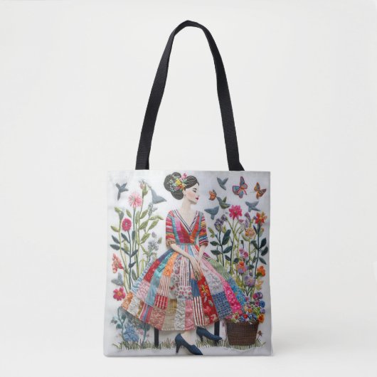 Tote Bag Femmes de fleurs Fourre-tout (Devant)