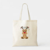 Tote Bag Femmes de rennes de Noël (Dos)