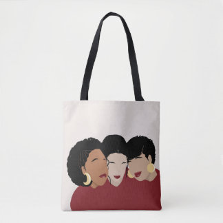 Tote Bag Femmes noires, Amis soeurs, Shades de Melanin