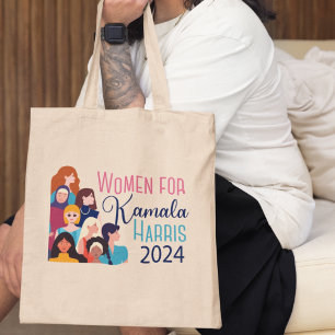 Tote Bag Femmes pour l'élection de Kamala Harris 2024