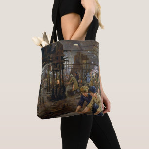 Tote Bag Femmes travaillant dans une usine de munitions WW1
