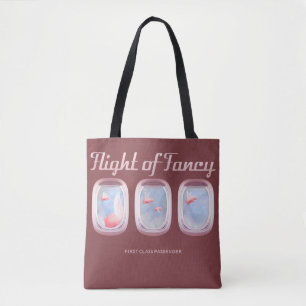 Tote Bag Fenêtre de l'avion passé