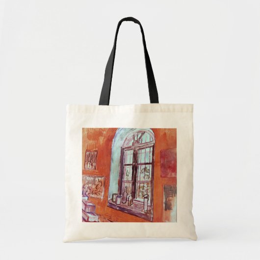 Tote Bag Fenêtre du Studio de Vincent van Gogh à l'Asile (Devant)