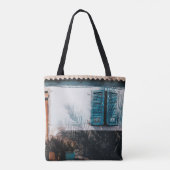 TOTE BAG FENÊTRES OUVERTES BLEUES (Dos)