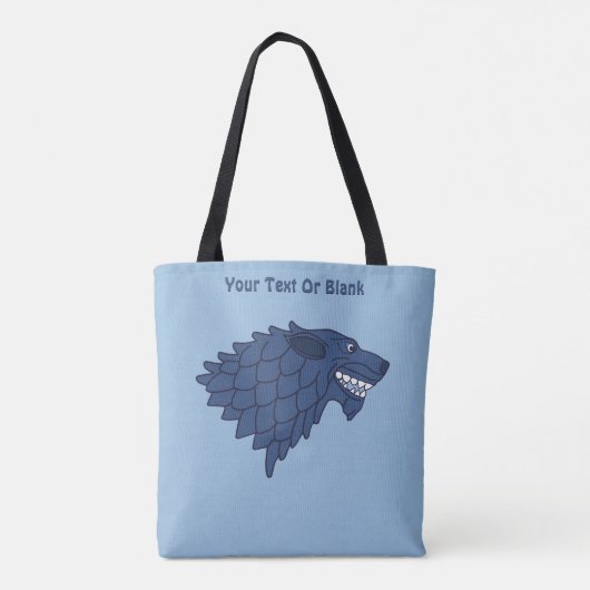 Tote Bag Fenrir/Fenriswolf (Dos)