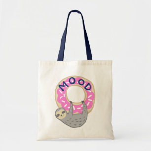 Tote Bag Fente branchée et beigne glacée