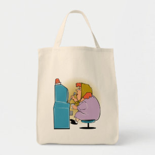 Tote Bag Fentes de machine à sous - jeu à gagner