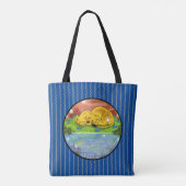 Tote Bag Ferald Dormir Près Des Tournesols (Dos)