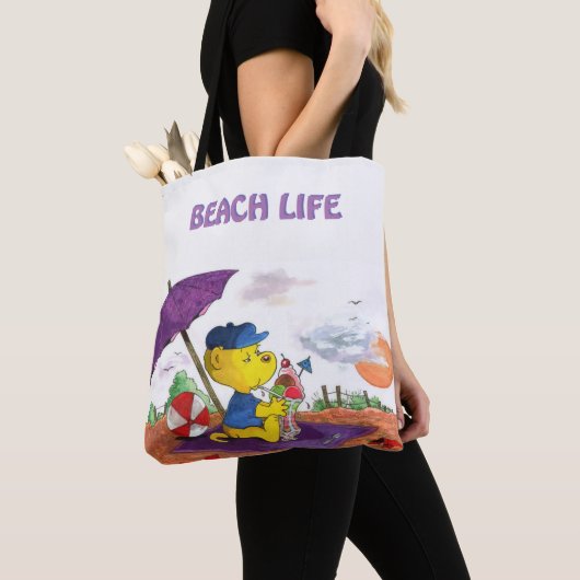 Tote Bag Ferald | Plage (De près)