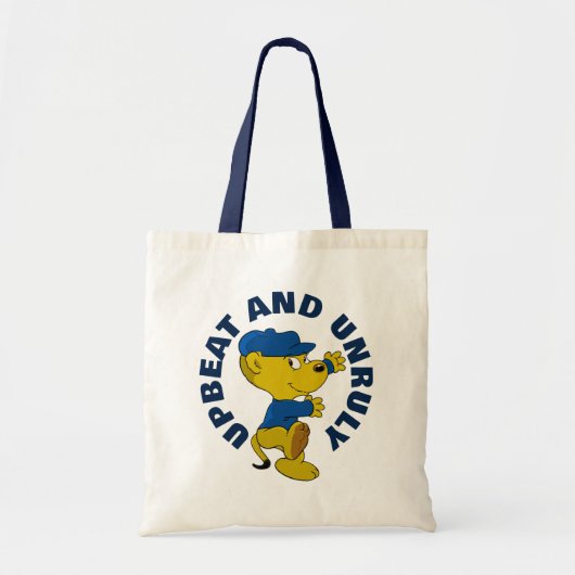 Tote Bag Ferald : Upbeat Et Unruly (Devant)