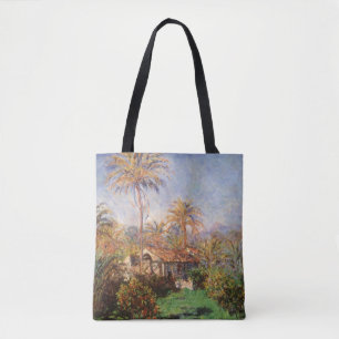 Tote Bag Ferme dans un petit pays à Bordighera de Claude Mo