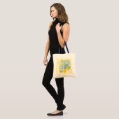 Tote Bag Ferme de Citrons Rétro (Devant (modèle))