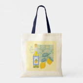 Tote Bag Ferme de Citrons Rétro (Dos)
