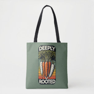 Tote Bag Ferme de légumes racines profondes
