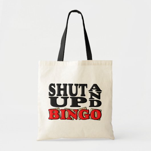TOTE BAG "FERMÉ ET BINGO-TEST " (Devant)
