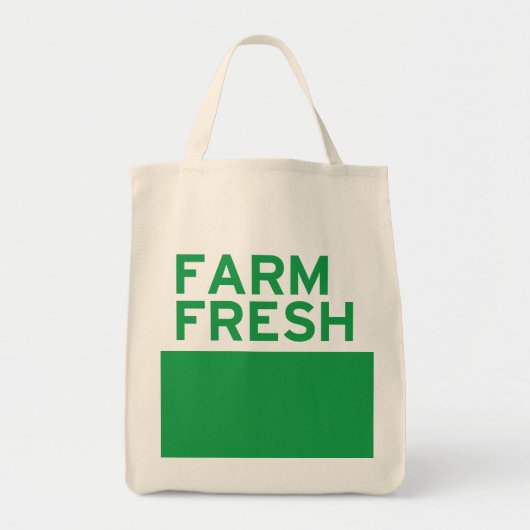 Tote Bag Ferme fraîche (Devant)