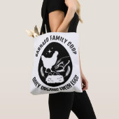 Tote Bag Ferme tendance OEufs frais bio de poulet Cadeau (De près)