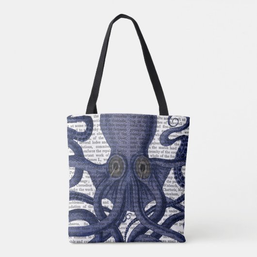 Tote Bag Fermer octopus (Dos)