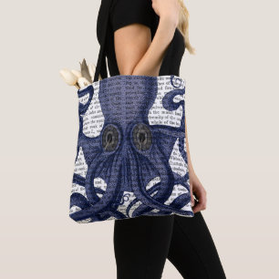 Tote Bag Fermer octopus