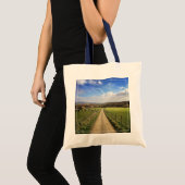 Tote Bag Fermes | Français Camptryside Dirt Road (Devant (produit))
