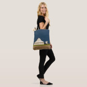 Tote Bag Fermes | Grange blanche & Silo (Sur le modèle)