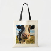 Tote Bag Fermes | Vache Holstein Chewing (Devant)