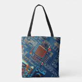 Tote Bag Fermeture de la carte de circuits électroniques. é (Dos)
