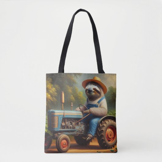 Tote Bag Fermier de Sloth (Devant)