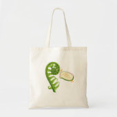 Tote Bag Fern Real, Though — Fiddlehead Pun (Devant)