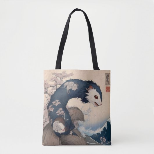 Tote bag Ferret (Devant)