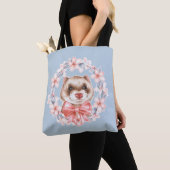 Tote Bag Ferret de printemps (De près)