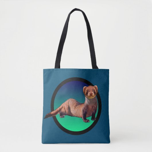 Tote Bag Ferret fin (Devant)