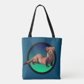 Tote Bag Ferret fin (Dos)