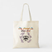 Tote Bag Ferret - Raw Fed (Dos)