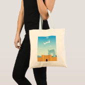 Tote Bag Fes Magic – Maroc dessiné à la main (Devant (produit))