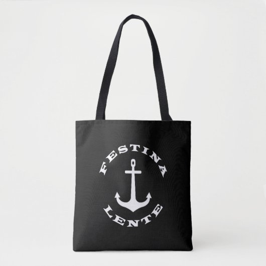 Tote Bag Festina lente (Devant)