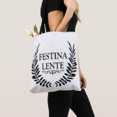 Tote Bag Festina lente (De près)