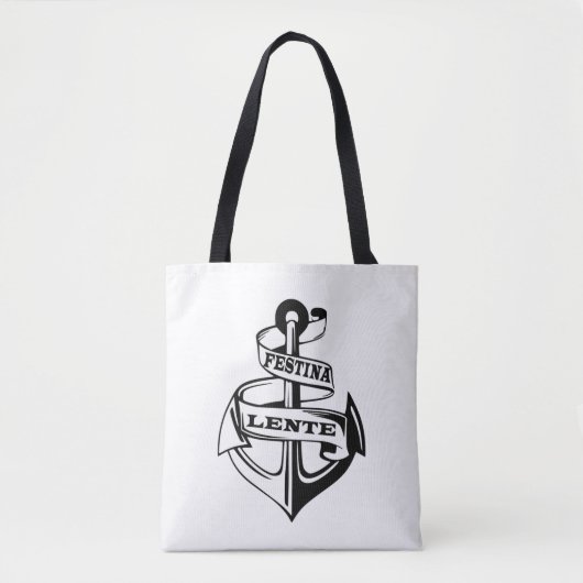 Tote Bag Festina lente (Devant)