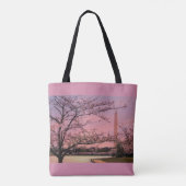 Tote Bag Festival Cherry Blossom du Monument de Washington (Dos)