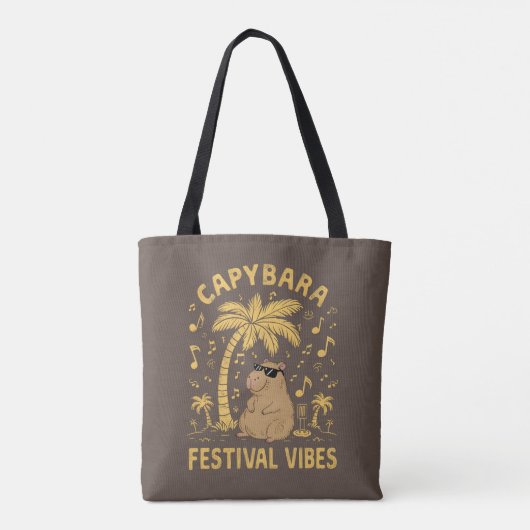 Tote Bag Festival de Capybara Vibes (Dos)