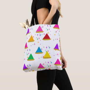Tote Bag Festival Happy Holi Hindu moderne Motif de couleur
