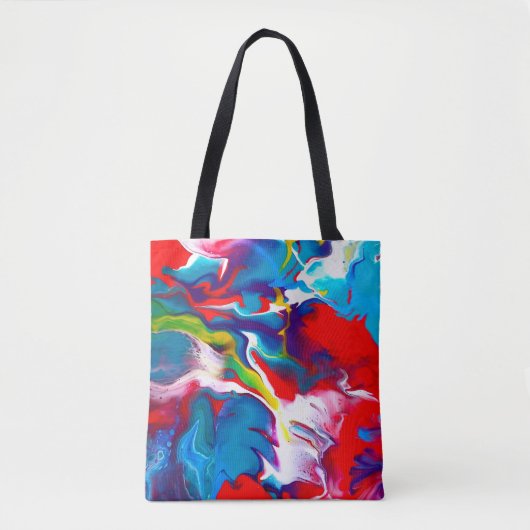 Tote Bag Festive Art Design on Tote (Devant)